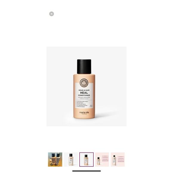 Maria Nila Stockholm Head & Hair Heal Shampoo And Conditioner - 3.4 Oz Each - Picture 2 of 6